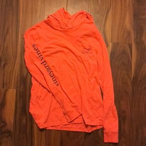 Coral vineyard vines pullover